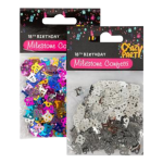 SD Party Supplies - Milestone 18 Confetti - Pack of 4