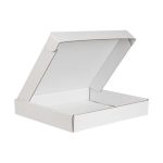 White Flap Top Large Shipping Box
