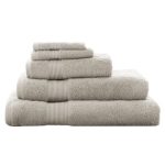 Modern Cotton Combo Bath Towel- Nude
