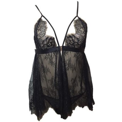 Lace Lingerie L405 Black - 2XL