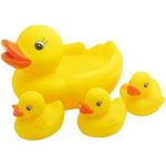 Rubber Squicky Bathing Ducks - Set Of 8