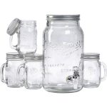 Glass Dispenser Set - 5 pc