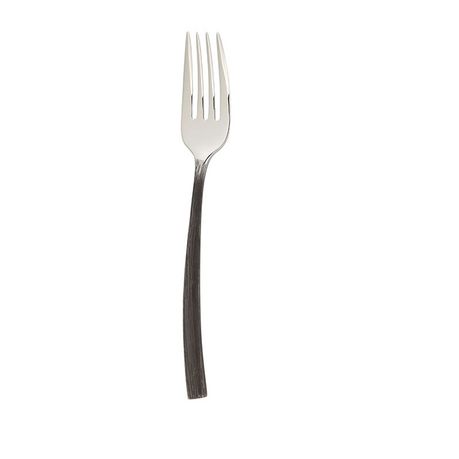 s-pdpxl C&S Black Oak Dessert Fork 18/10 - 6 Pack - Image 1