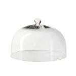 Cheese Cake Dome with Round  Handle