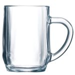 Super Glass Beer Mugs - 590ml - Transparent - 12 Pack