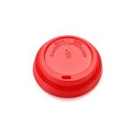 Biodegradable Red Lid (50) - Red-250ml
