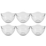 Bowl Set 6 Piece130mm Glass Toscana 53893