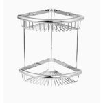Dawn Wall Mount Double Corner Basket