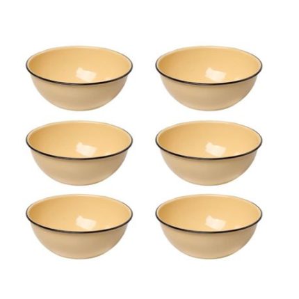 Mixing Enamel Bowl-22cm- Cream