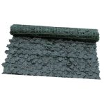 Garden Decor Artificial Camouflage Privacy Screen Leaf Fence Mesh - 3x1m - Light Green