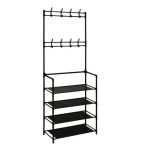 4-Tier Shoe Rack With Storage Unit