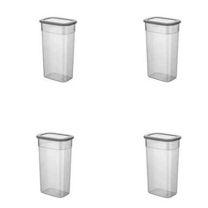 Multi-Functional Rectangle Storage Container - Set of 4 - 3.2L - BNM-1152