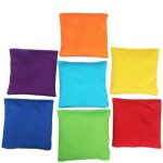 Kids Sand Bean Bags - 9x9x4cm - 6 Pack