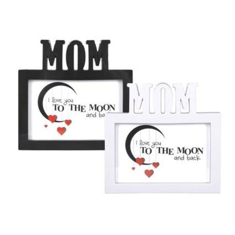 s-pdpxl Mother's Day Picture Frame Plastic Mom 10cm x 15cm - Pack of 2 - Image 1