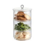 3 Layer Glass Snake Jar