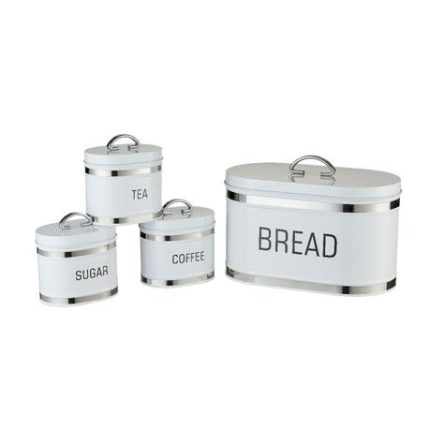 Bread Bin and Canister Set