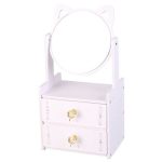 Multi-functional 2 Compartments Jewelery Storage Organizer - White AK-22