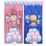 42 Piece Baby Gender Reveal Party Balloon Decoration