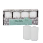 Bulk Pack x 6 Scented Candle-Set 4 Piece Per Pack Mini Pillars - 5x8cm