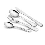 Classic Original Knife,Fork,Spoon and Teaspoon Set-24 Pack