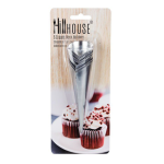 Hillhouse Cream-Horn-Holders Metal 6 Pieces Per Pack (Pack of 6)