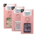 Keychain Photo Holder 6.5cm x 4.5cm (3 Pack)