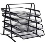 4 Tier A4 Paper Document File Tray