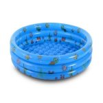 Little Angel 3 Ring Inflatable Pool - 110 x 40cm - Blue