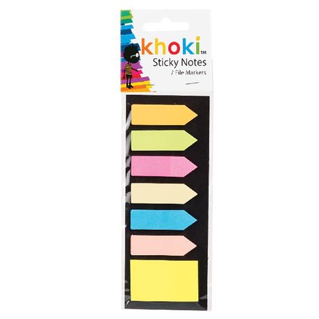 s-pdpxl Bulk Pack x 12 Note-Pad Self-Stick File Markers - Image 1
