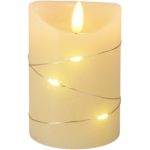 Led White Candle - 2 Pack - M