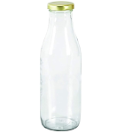 Glass Bottle Jar - Set Of 4 - 375 L