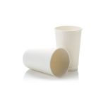 Double Wall Coffee Cup - 500ml - White - 50 Pack-Disposable