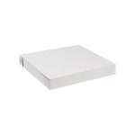 Self Locking White Pizza Box - 25 Piece - M