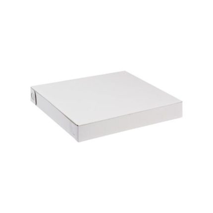 Self Locking White Pizza Box - 25 Piece - L