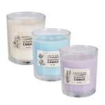 6 Scented Glass Candle Set