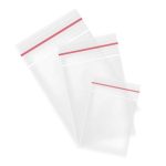 C-Zipper Bag 50mm x 70mm 40micron 100 Piece
