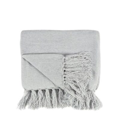 Chenille Throw (140cm x180cm) - Grey