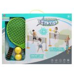 2 in1 Volley Ball and Tennis Game withy 2m Net
