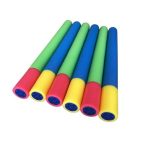 Foam Tube Water Blaster Pool Guns - 54cm Assorted Colours (Set of 6)