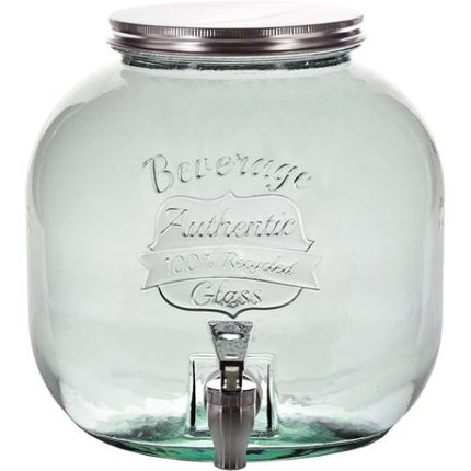 Glass Beverage Dispenser - 6L