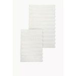 2 Piece Faux Fur Bath Mat Set