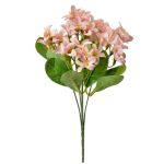 Artificial Pink Dancing Lady Flower Bunch 30cm - Set of 3