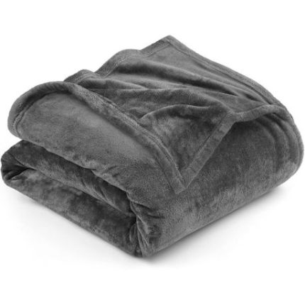 Fleece Cozy Soft Blanket - Black