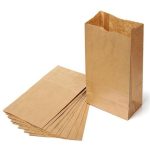 Brown Paper Bag x 2 Pack of 10 (16 x 24cm)