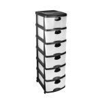 6 Maxi Drawer Storage Tower with Wheels