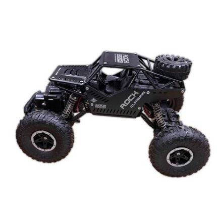Lead Honor Remote Control Car Rock Crawler Toy Car Set - Black
