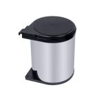 Door Mounted Stainless Steel Bin 14Ltrs
