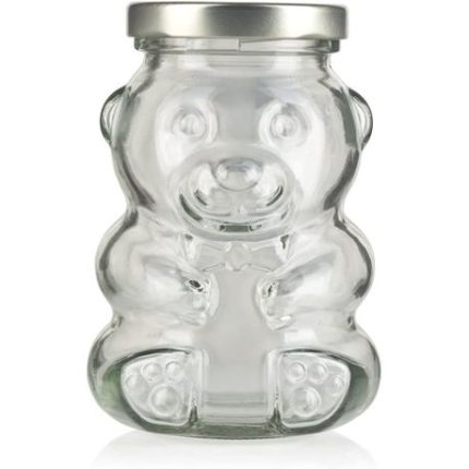 Honey Bear Glass Jar - 3 Pack