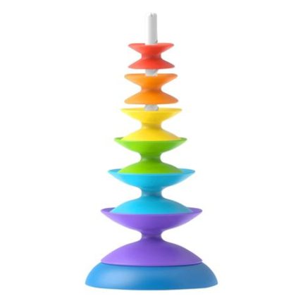 Toddlers Rotating Stacking Rings Tower 36cm