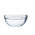 Glass Salad Bowl 17cm - Set Of 3